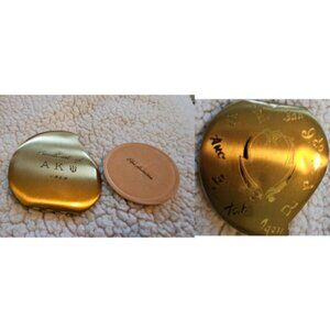 Vintage 1949 Elgin American Zodiac Compact – Sweetheart of AKΨ + Original Puff